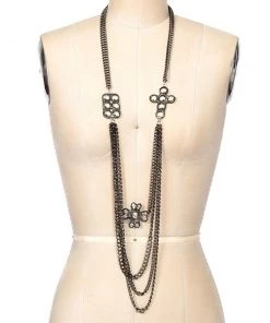 Jamie Dietrich Designs HOME DÉCOR Celine Multi Side Pendant Necklace