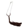 Jamie Dietrich Designs Geode Tassel Necklace - Chocolate