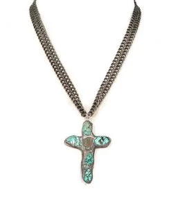 Jamie Dietrich Designs Maya Cross Necklace Jewelry