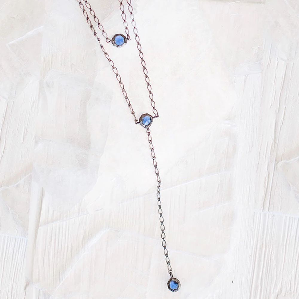 Jamie Dietrich Designs Jewelry Wren Crystal Necklace 2 Jamie Dietrich Designs Jewelry Wren Crystal Necklace