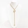 Jamie Dietrich Designs Aubrey 18 Karat Gold Crystal Necklace