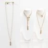 Jamie Dietrich Designs Jewelry Delaney 18 Karat Gold Crystal Necklace