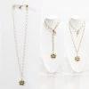 Jamie Dietrich Designs Everly 18 Karat Gold Crystal Necklace