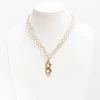 Jamie Dietrich Designs Jordyn 18 Karat Gold Crystal Necklace Jewelry