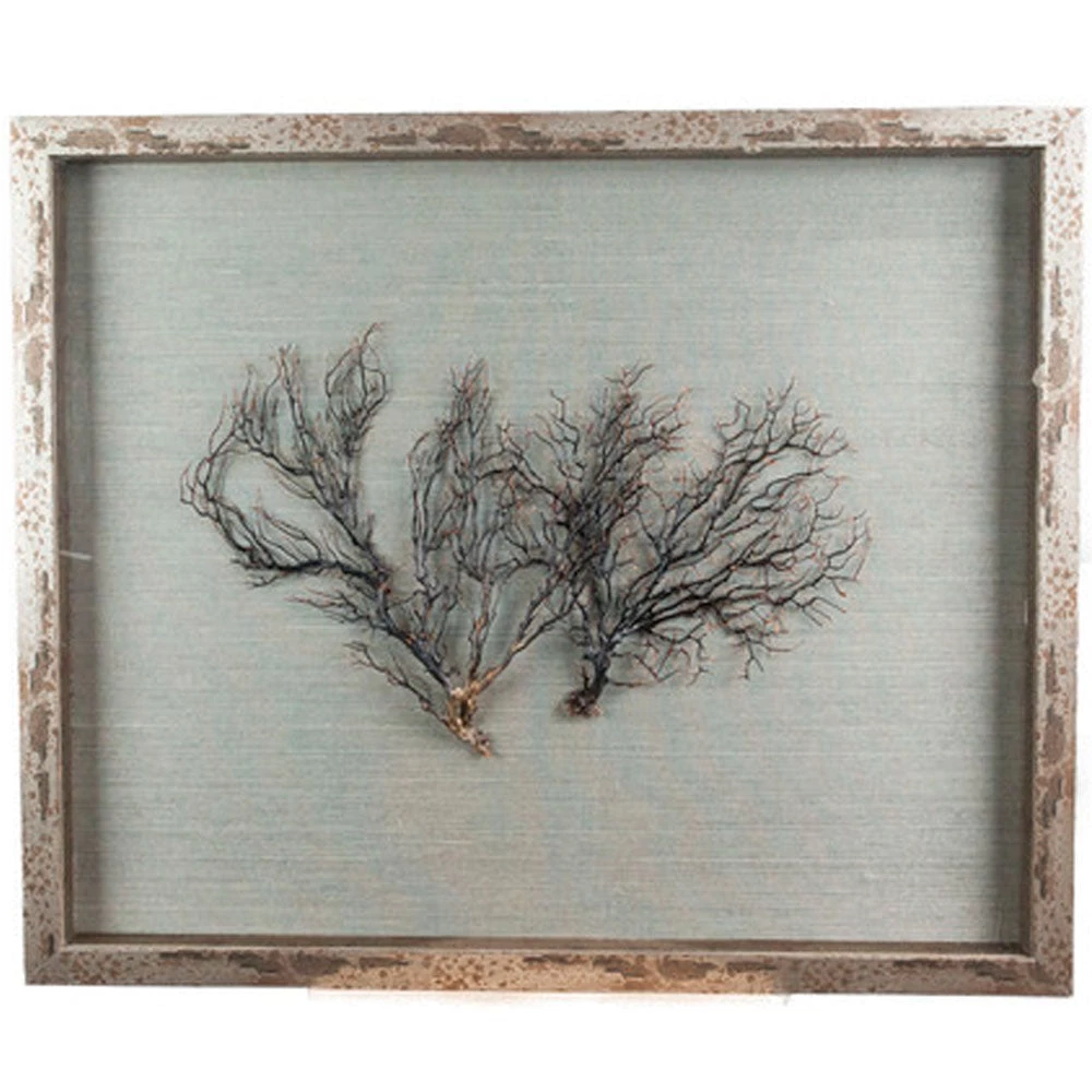 Jamie Dietrich Designs HOME DÉCOR Sealife Shadow Box - Blue-Gray/White 6 Jamie Dietrich Designs HOME DÉCOR Sealife Shadow Box - Blue-Gray/White