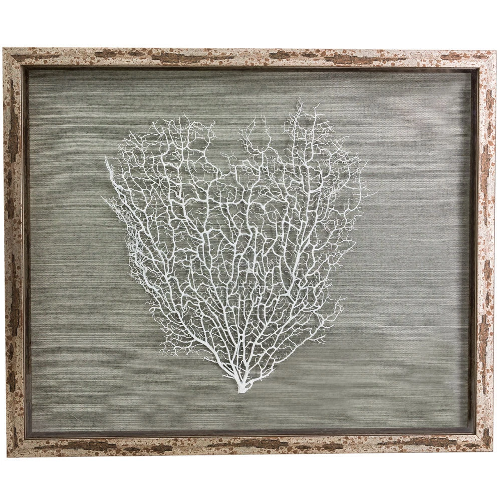 Jamie Dietrich Designs HOME DÉCOR Sealife Shadow Box - Blue-Gray/White 1 Jamie Dietrich Designs HOME DÉCOR Sealife Shadow Box - Blue-Gray/White