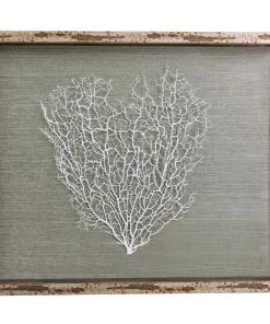 Jamie Dietrich Designs Sealife Shadow Box - Blue-Gray/White HOME DÉCOR