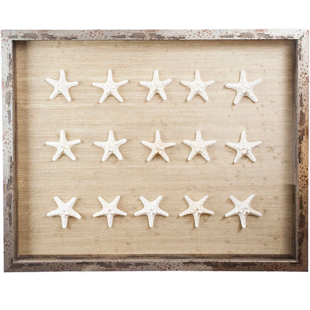 Jamie Dietrich Designs HOME DÉCOR Sealife Shadow Box - Natural/White 4 Jamie Dietrich Designs HOME DÉCOR Sealife Shadow Box - Natural/White