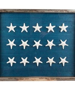 Jamie Dietrich Designs Sealife Shadow Box - Navy/White