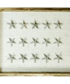 Jamie Dietrich Designs HOME DÉCOR Sealife Shadow Box - White/Silver