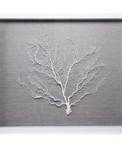 Jamie Dietrich Designs Sealife Shadow Box - Blue-Gray/White HOME DÉCOR