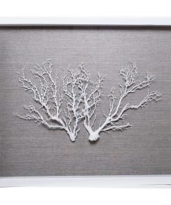 Jamie Dietrich Designs Sealife Shadow Box - Blue-Gray/White