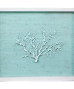 Jamie Dietrich Designs Sealife Shadow Box - Ocean/White HOME DÉCOR