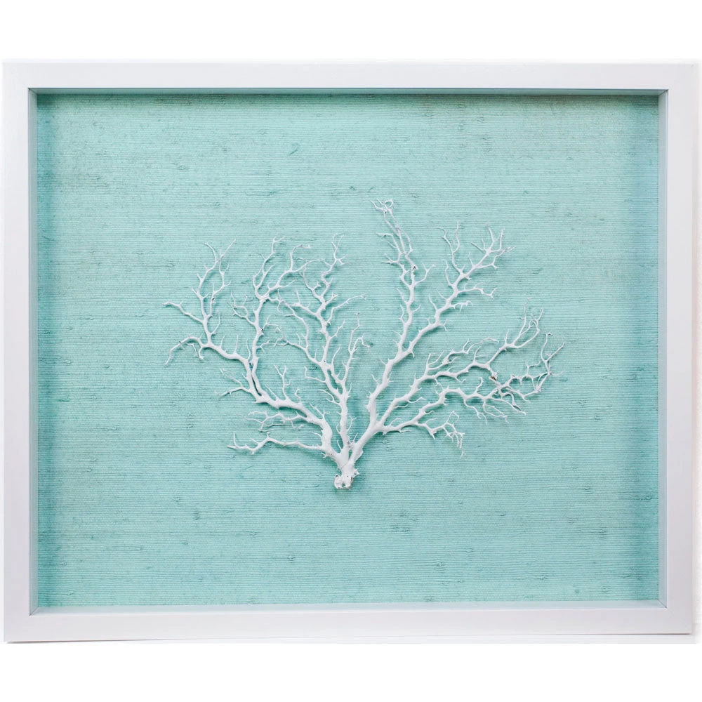 Jamie Dietrich Designs Sealife Shadow Box - Ocean/White HOME DÉCOR 2 Jamie Dietrich Designs Sealife Shadow Box - Ocean/White HOME DÉCOR