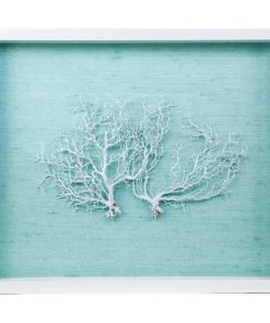 Jamie Dietrich Designs Sealife Shadow Box - Ocean/White HOME DÉCOR