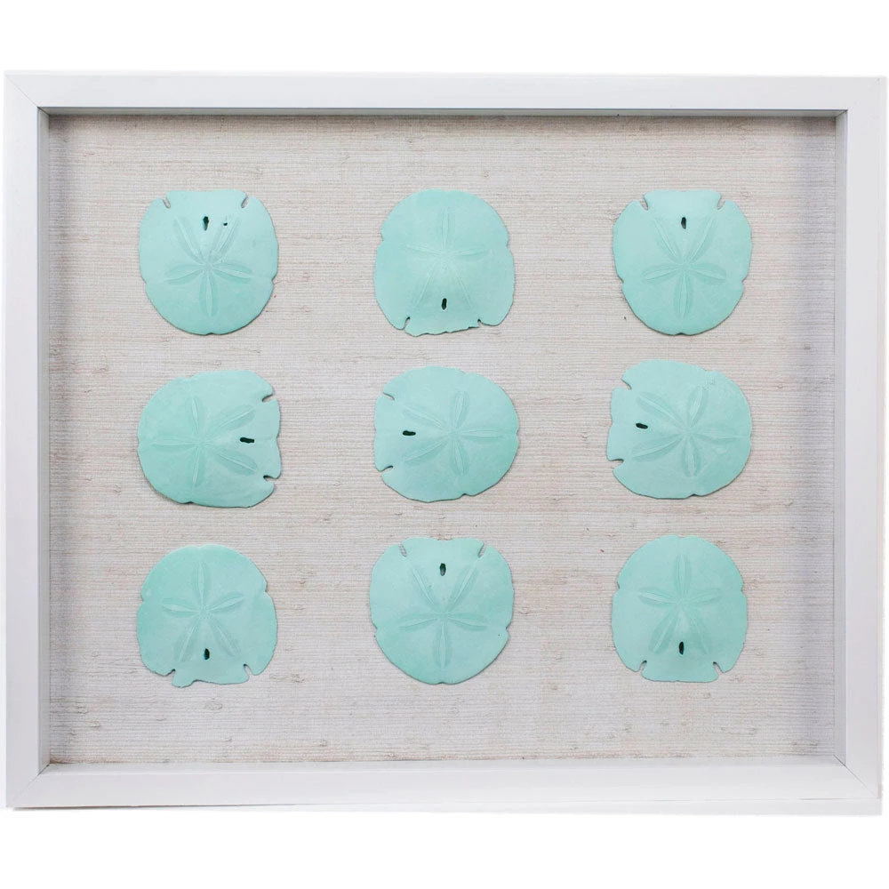 Jamie Dietrich Designs Sealife Shadow Box - White/Ocean 1 Jamie Dietrich Designs Sealife Shadow Box - White/Ocean