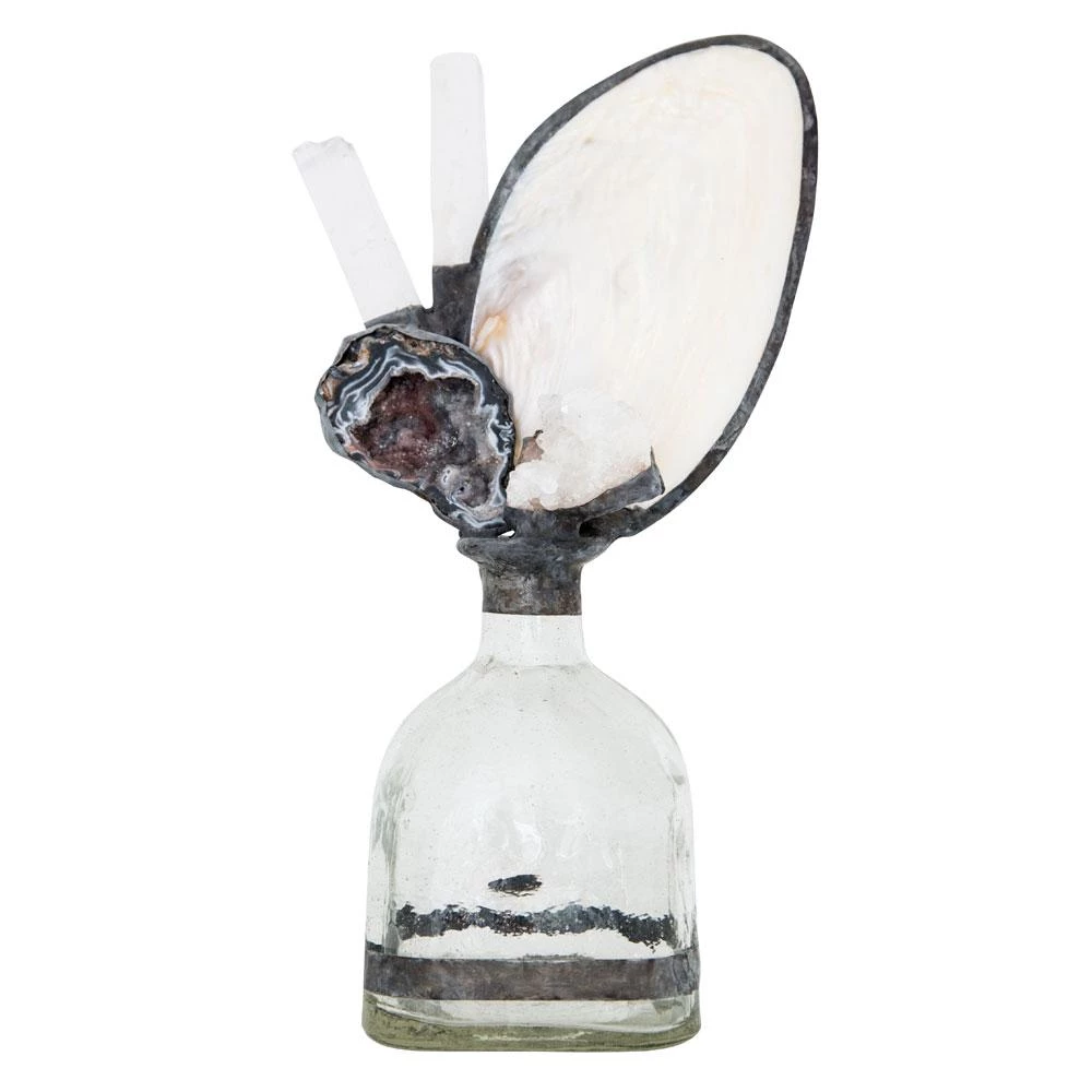 Jamie Dietrich Designs Shell Occos Selenite Bottle HOME DÉCOR 1 Jamie Dietrich Designs Shell Occos Selenite Bottle HOME DÉCOR