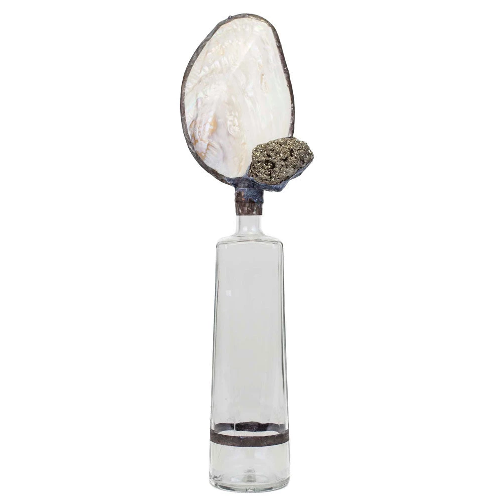 Jamie Dietrich Designs Shell Pyrite Bottle 1 Jamie Dietrich Designs Shell Pyrite Bottle