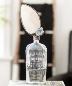 Jamie Dietrich Designs Shell Blue Calcite Bottle HOME DÉCOR