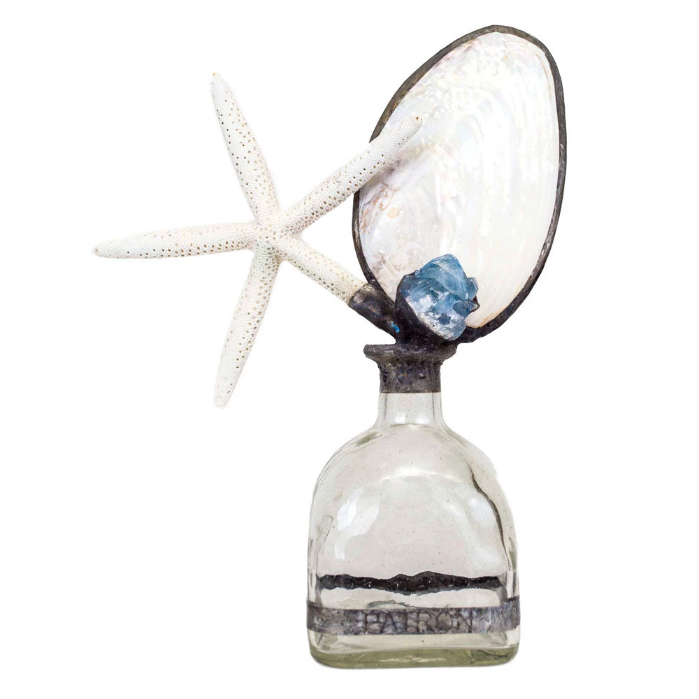 Jamie Dietrich Designs Starfish Shell Bottle 2 Jamie Dietrich Designs Starfish Shell Bottle