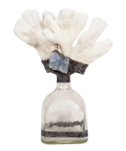 Jamie Dietrich Designs Coral Blue Calcite Bottle