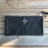 Jamie Dietrich Designs Zelle Black Leather Wallet/Clutch Bags