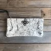 Jamie Dietrich Designs Zelle Salt And Light Pepper Hide Wallet/Clutch Bags